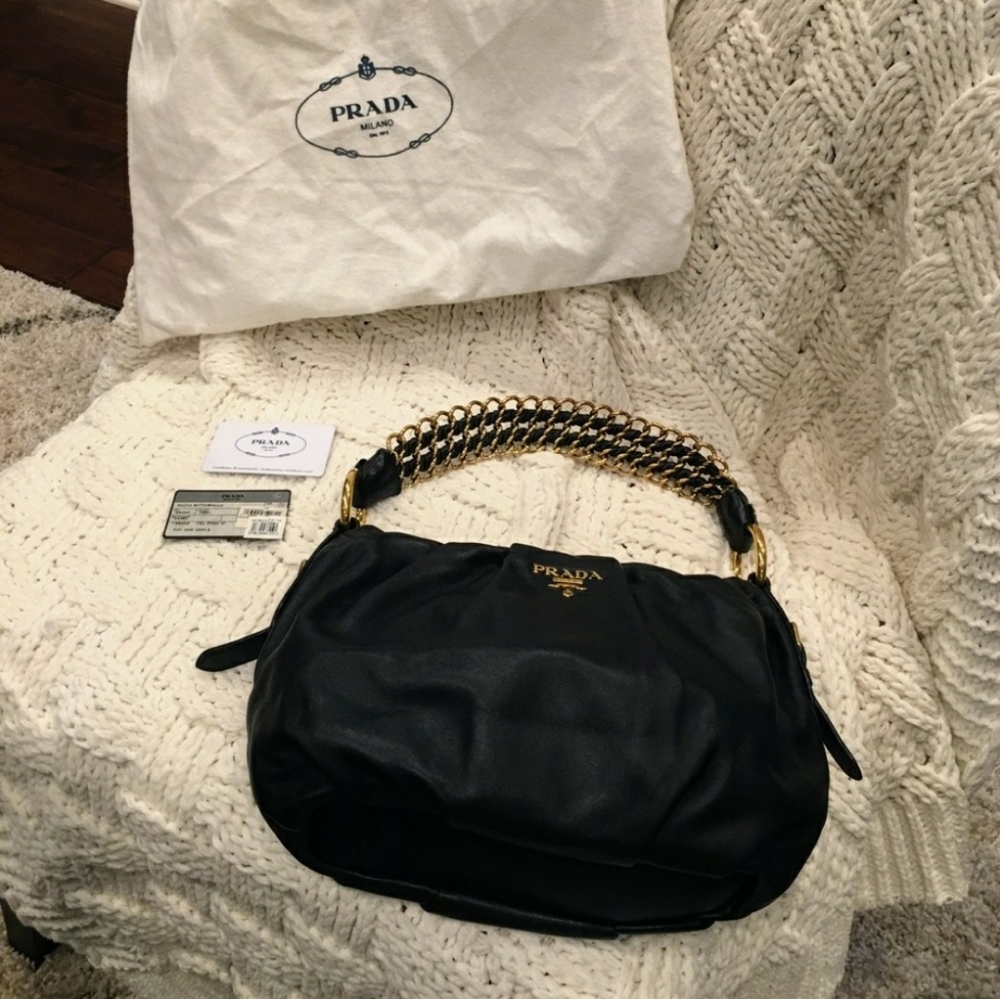 SOLD Prada Shoulder Bag 12.5"x8" with 10" drop - Picture 2 of 8